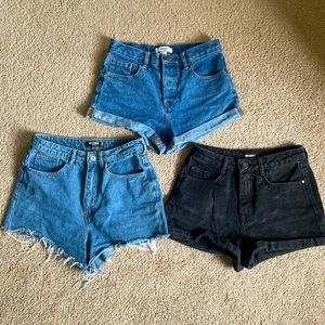 denim shorts bundle